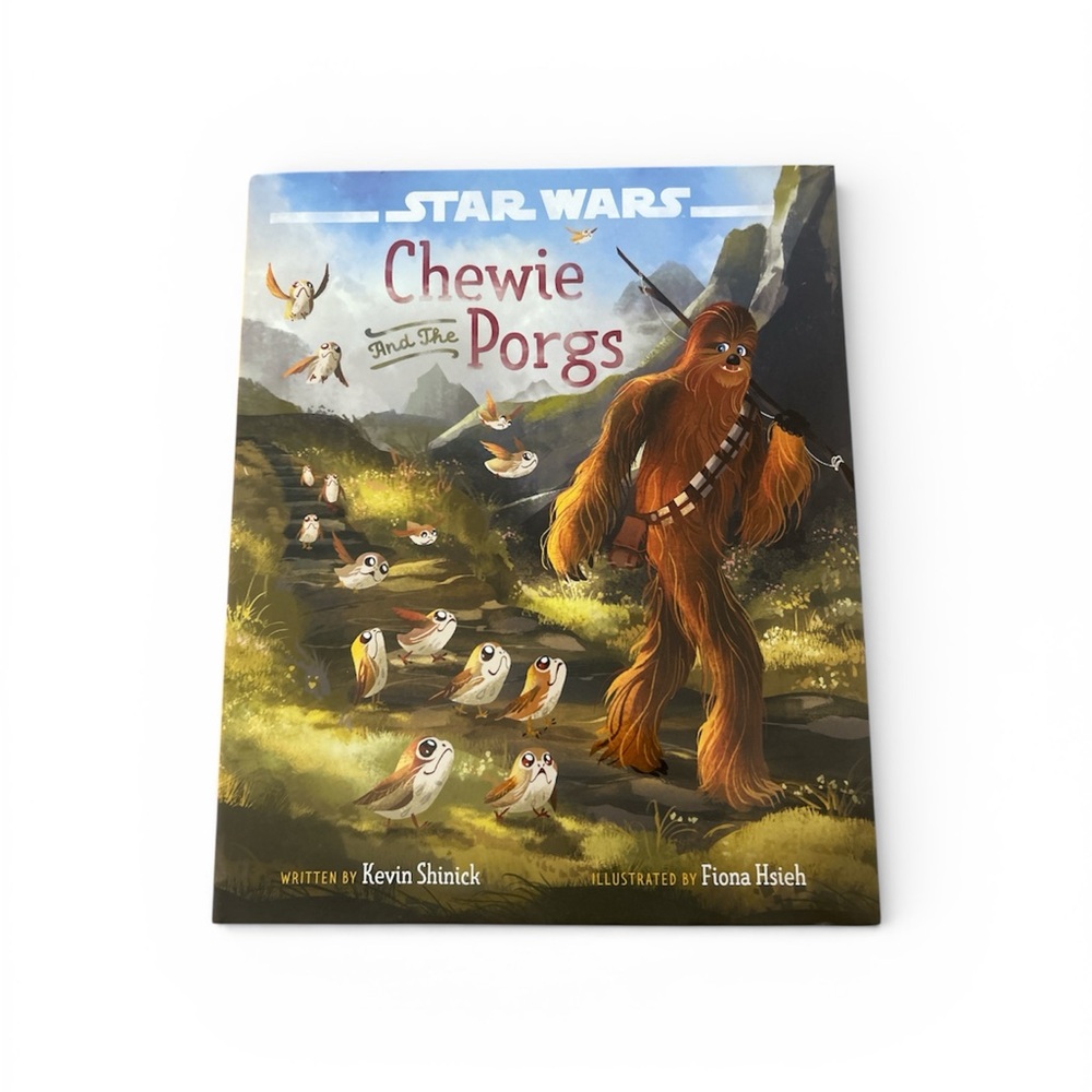 Star Wars Chewie and the Porgs Book